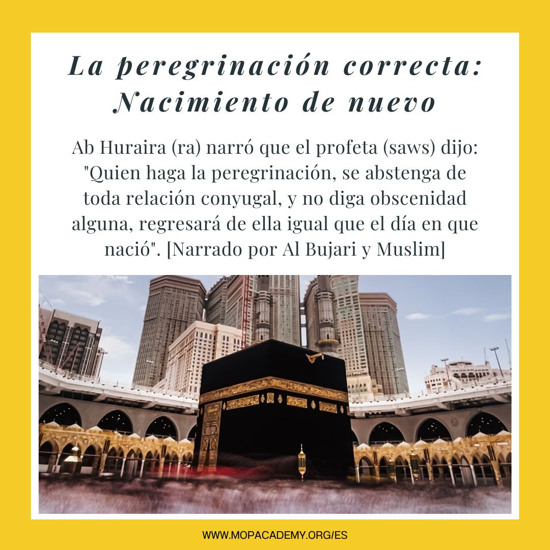 La peregrinación realizada correctamente: un nacimiento de nuevo