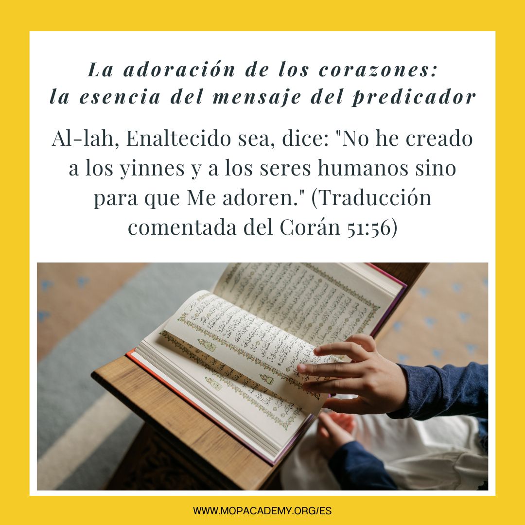 La adoración de los corazones: la esencia del mensaje del predicador
