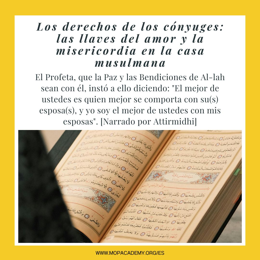 Los derechos de los cónyuges: las llaves del amor y la misericordia en la casa musulmana