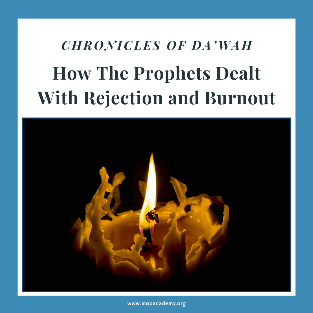 How The Prophets Dealt With Rejection and Burnout