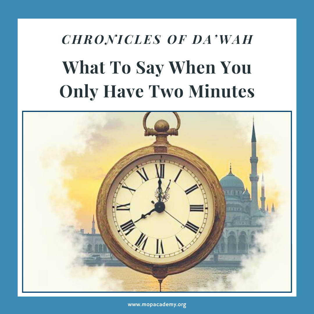 What To Say When You Only Have Two Minutes