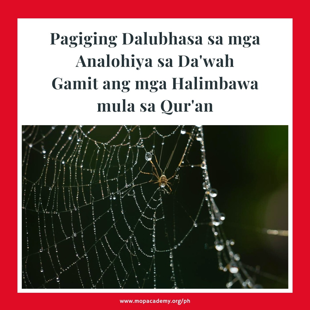 Pagiging Dalubhasa sa mga Analohiya sa Da'wah Gamit ang mga Halimbawa mula sa Qur'an