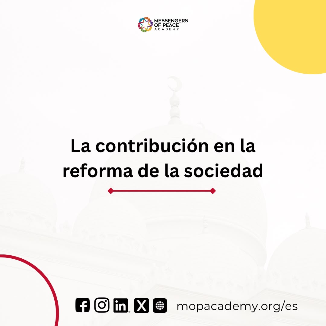 La contribución en la reforma de la sociedad